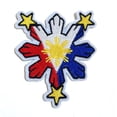 thumbnail image 3 of Parche de tela con apliques de tela PRK 14 banderas de Filipinas, termoadhesivo (3), 3 of 9