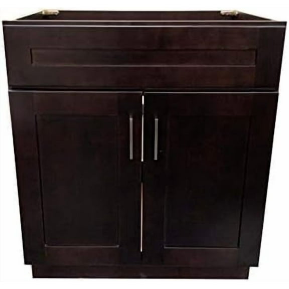 New Espresso Shaker Single Bathroom Vanity Base Cabinet 24" W x 21" D x 34.5" H$$Tools & Hardware Other