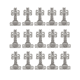 thumbnail image 1 of Set Bisagra  Bloosom Bidimensional 4 Perforaciones (15 Juegos) Plata, 1 of 4