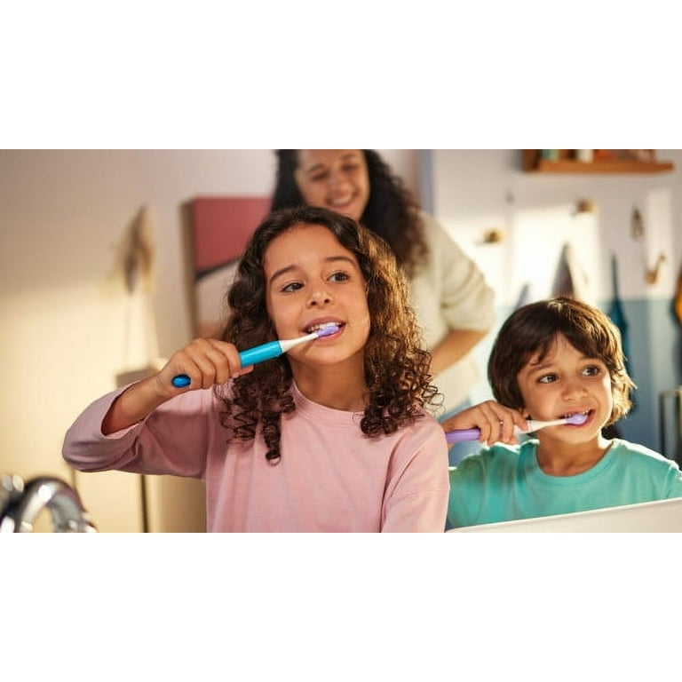Philips One for Kids Battery Toothbrush, (Ages 3+) Blue, HY1130/02