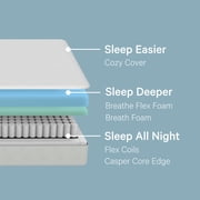 Casper Sleep Element Hybrid Mattress, Queen