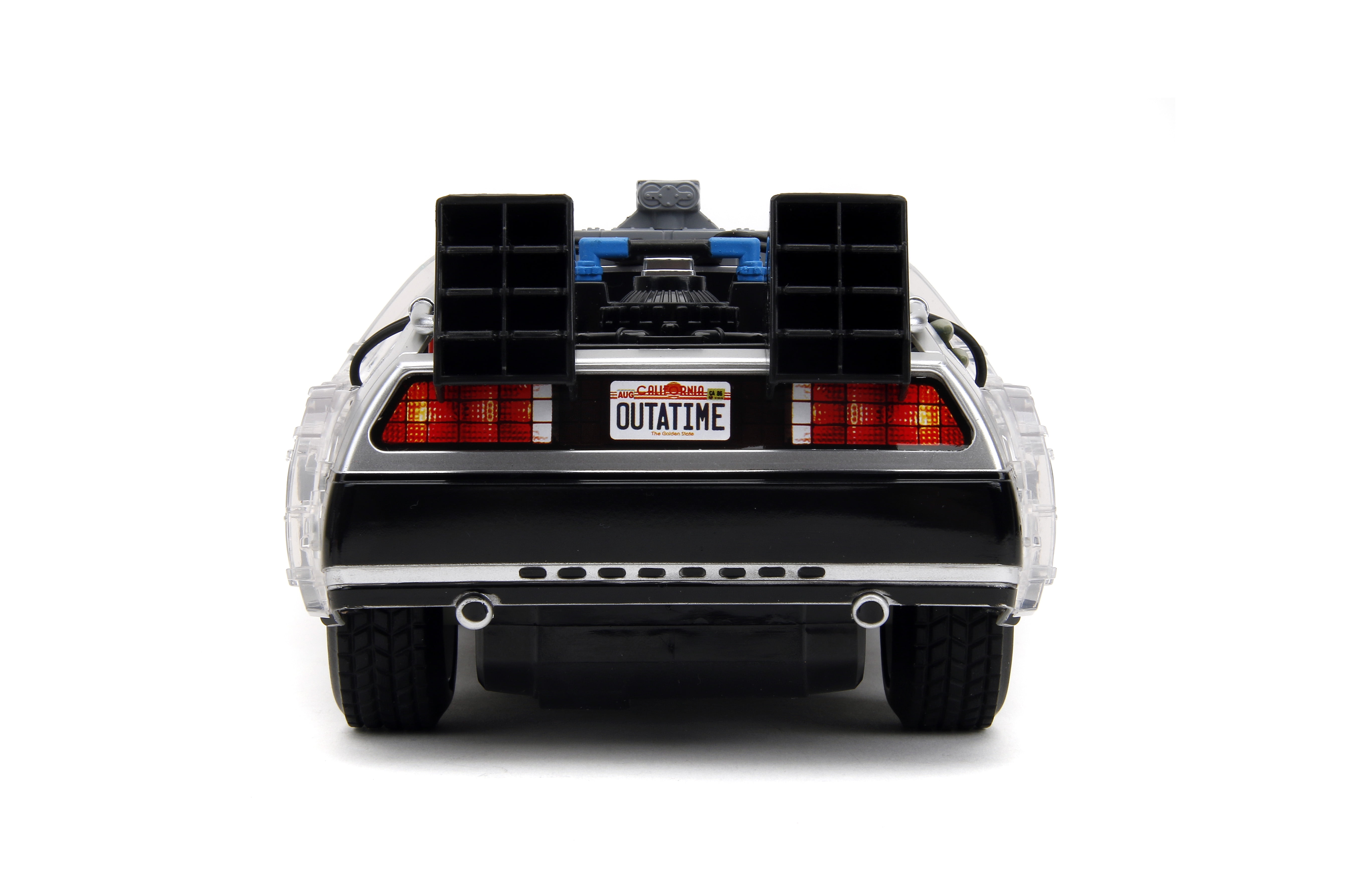 Back to The Future 1:16 Time Machine Lights up RC Radio Control Cars, Ages 6+