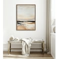 thumbnail image 6 of Kate and Laurel Sylvie Peaceful Landscape III Framed Canvas Wall Art by Amy Lighthall, 31.5x41.5 Gold, Modern Abstract Landscape Art for Wall, 6 of 7