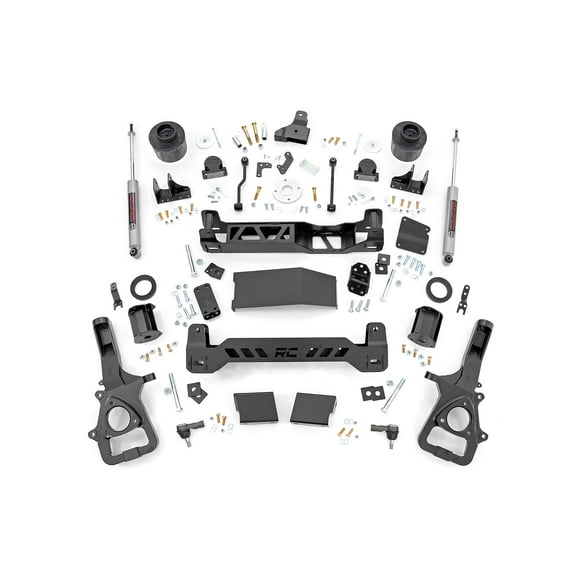 Rough Country 6" Lift Kit for 2019-2024 Ram 1500 4WD | OEM 20" Wheels - 33430A