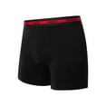 thumbnail image 3 of HUGO 3 Pack Planet Boxer Briefs, Black, 3 of 6