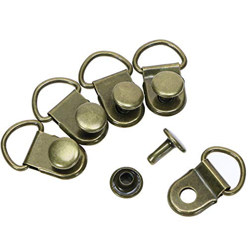 BOOT HOOKS Large SOLID BRASS Boot LACING HOOKS BRASS & STEEL TYPES 