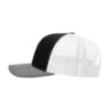 Black / White / Heather Grey