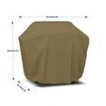 thumbnail image 4 of COVERS&ALL BBQ Grill Cover with Elastic, 160 GSM Duro Pro Breathable Non-Woven Fabric, Waterproof UV Resistant, Ideal for Indoors and Outdoors (50" W x 24" D x 48" H, Brown), 4 of 8