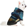 thumbnail image 2 of Haiem Vintage Starry Sky Labrador A for Winter Dog Hoodie Sweatshirts with Pockets Warm Dog Clothes for Small Dogs Chihuahua-Small, 2 of 7