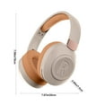 thumbnail image 3 of JOGZMZ Intelligent Noise Reduction Over Ear Wireless Bluetooth Headphones with HD Call Quality HiFi Sound 30 Hours Battery Life and AUX Cable - Perfect for Games, 3 of 8