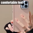 thumbnail image 4 of Desiderio 1 funda para teléfono con lente galvanizada para Apple 13Pro (solo funda incluida), rosa, 4 of 5