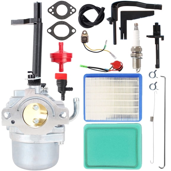 697978 591378 Carburetor Compatible with Briggs and Stratton Nikki 695115 030430 695114 Fits Coleman Powermate 5000 6250 Storm Responder 5500 Generator Troy Bilt 204412-0147E1 Generator