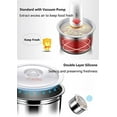 thumbnail image 2 of Bear DFH-B20J1 Smart Self Heated Lunch Box, Mini Hot Pot, Leakproof Plug-in Lunch Box with Keep Warm Function, Blue, 2L, 2 of 7