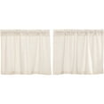 thumbnail image 3 of VHC Brands Burlap Farmhouse Antique White Tier Set of 2 Curtains 24x36, 3 of 7