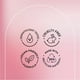 thumbnail image 2 of Limpiador facial Bioré Rose Quartz + Charcoal 200 ml sin aceite, 2 of 8