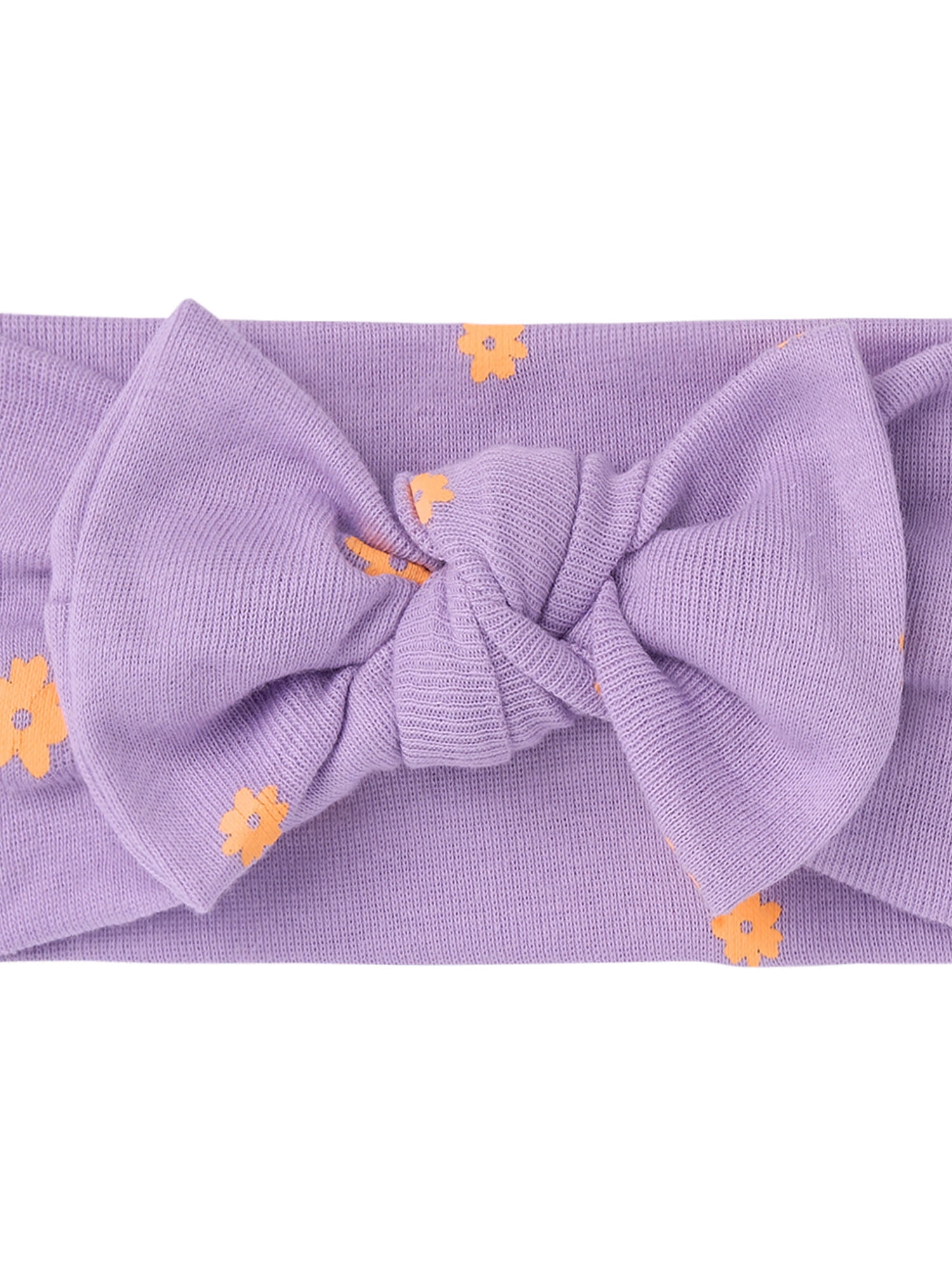 Gerber Baby Girl Cotton Headbands , 2-Pack, One Size