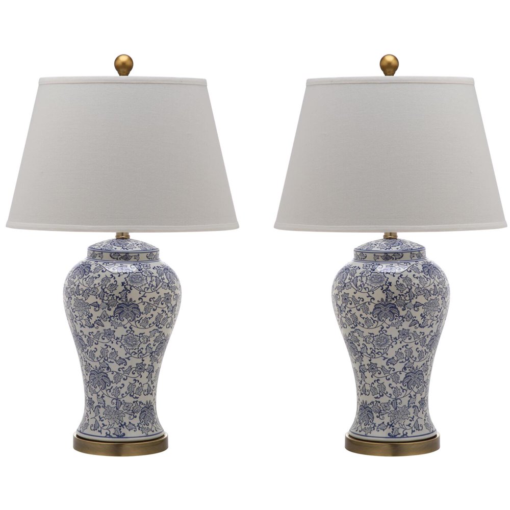 Safavieh Spring 29Inch H Blossom Table Lamp Set Of 2ColorWhite