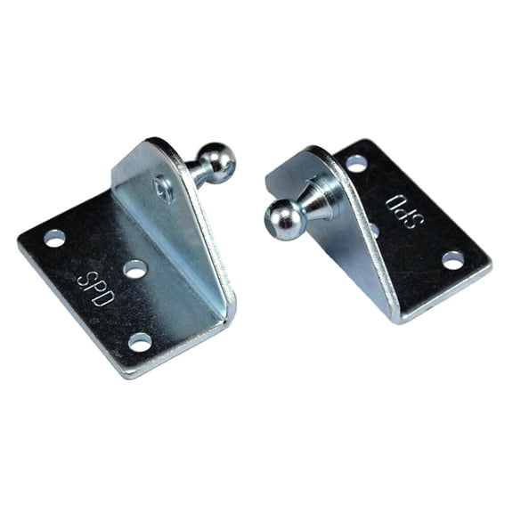JR Products BR-1060 - Steel L-Shaped Lift Support Mounting Brackets