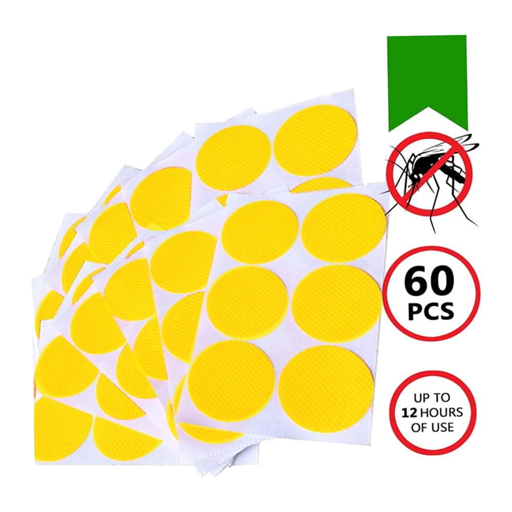 50 packs 300pcs smiley mosquito repellent sticker children adult insect