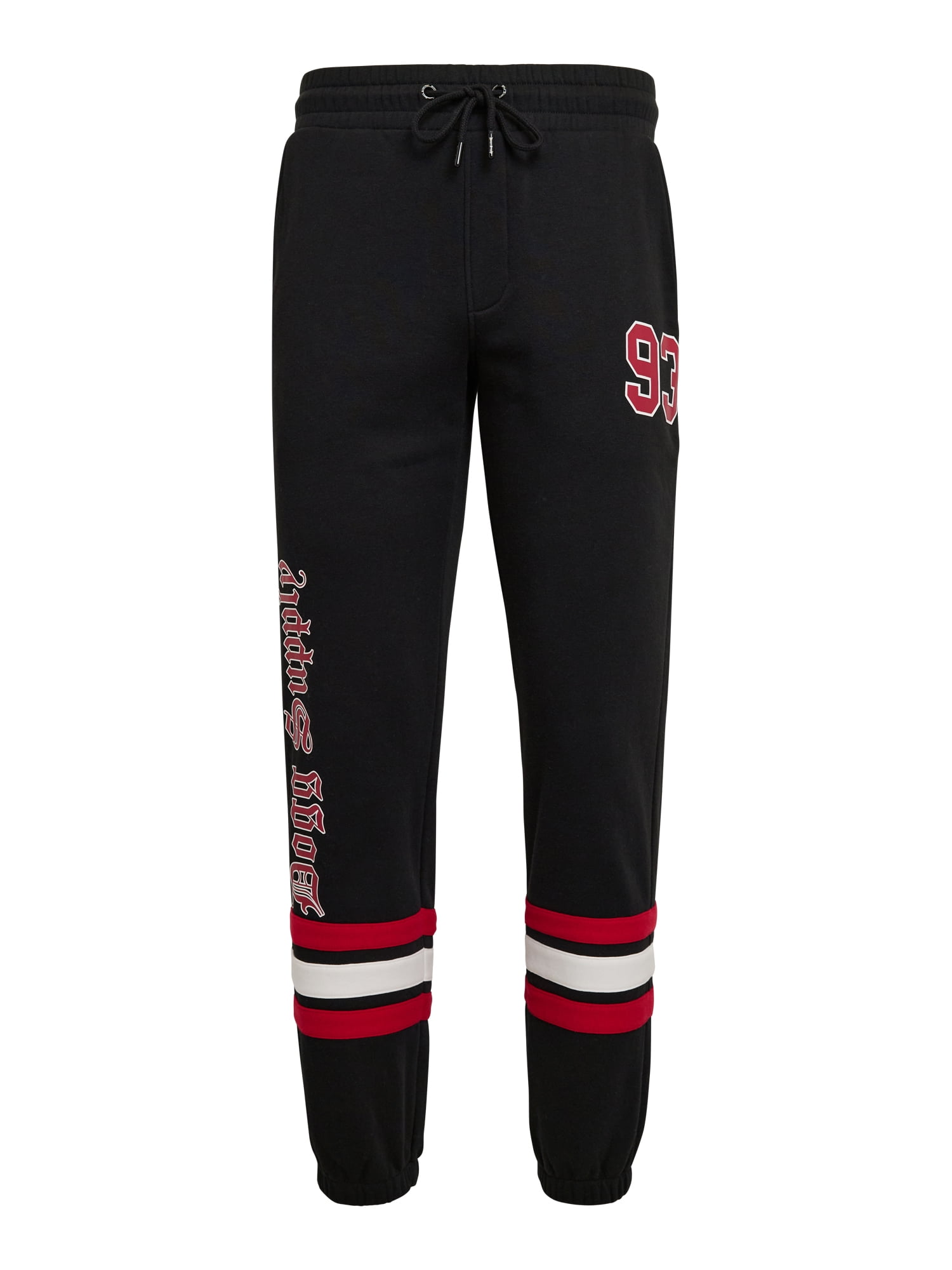 Dogg Supply by Snoop Dogg All-Gender Men's and Women's Varsity Fleece Joggers, Sizes XS-3XL