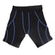 thumbnail image 1 of Men Sports Compression Shorts High Elasticity Quickly Drying Blue Stripes Breathable Fitness Shorts Blue L, 1 of 23