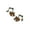 2, variant on Handcrafted Rocking Horse Shaped Earrings Ear Accessories For Everyday Wear