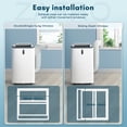 thumbnail image 4 of Aire acondicionado portátil ZAFRO 12000 BTU para 51 m² con control remoto, 4 of 8