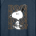 thumbnail image 3 of Peanuts - Boo Snoopy Scared - Women's Lightweight French Terry Long Sleeve Shirt, 3 of 6