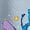 CHAMBRAY BLUE, variant on Disney - Stitch Space Stickers - Youth Girl Short Sleeve Boxy Tee
