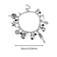 thumbnail image 6 of Halloween Christmas Bracelet Charm, Environmental Zinc Alloy Adjustable Hand Chain Bracelets for Women and Men All Saints' Day Party Accessories Gift, 6 of 7