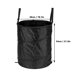 thumbnail image 5 of Bote de basura plegable impermeable de tela Oxford bote de basura portátil para acampar para balcón al aire libre jardín negro BuyWeek Exterior, 5 of 9