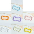 thumbnail image 4 of Colorful Bone Keychain Spring Hook Pet Accessory Zinc Alloy Craft Charm, 4 of 15