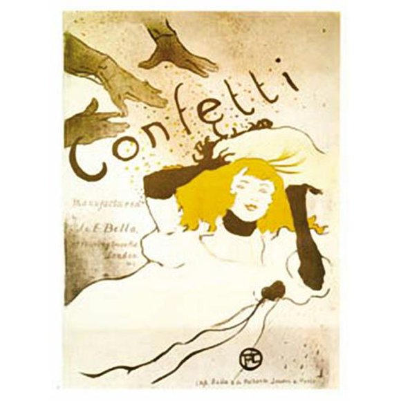 Hot Stuff 2043-16x20-AD Confetti Poster