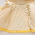 thumbnail image 4 of Vedolay Baby Girls Boys Jacket Winter Thick Warm Hooded Windproof 2023 Outwear Jacket Hoodies Coat Yellow,8, 4 of 5