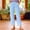 3# Light Blue, variant on Lace Linen Pants Women Palazzo Pants Casual Flowy Pants Wide Leg Summer Beach Trousers with Pockets Khaki L