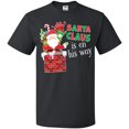 thumbnail image 3 of Inktastic Santa Claus is on His Way Christmas T-Shirt, 3 of 5