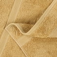thumbnail image 3 of Superior Oregon Organic Cotton Solid Face Towel/Washcloth, Set of 12, Gold, 3 of 11