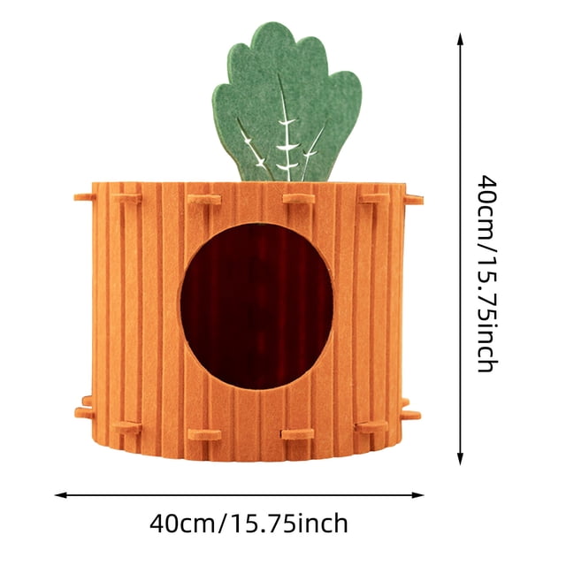Carrot Cat Indoor Scratch Cat Cat Bed For Large Cats Pet ForMultiple Cats Up To