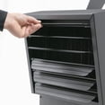 thumbnail image 4 of Comfort Zone Ceiling Mount Fan Forced Industrial Heater w/ Remote, Black, 4 of 9