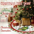 thumbnail image 5 of Xuniizn Christmas Tree Skirt Multicolor Short Plush Tree Skirts for Xmas Decor, Party Festive Merry Christmas Decorations for Home, 59", 5 of 7