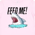 thumbnail image 4 of Inktastic Feed Me with Shark Head Boys or Girls Baby T-Shirt, 4 of 5