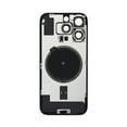 thumbnail image 2 of Glass Back Compatible With Phone 16 Pro Max Natural Titanium Plain with Camera Lens No Logo, 2 of 2