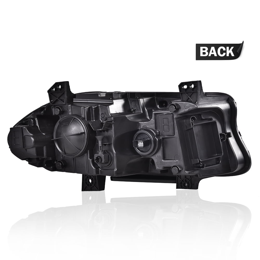 PIT66 Headlight Pair W/O Logo Left Driver Side, Fit for Dodge Charger 2015-2021