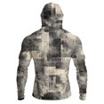 thumbnail image 6 of Men's Upf 50+ Hooded Shirts Long Sleeve Sun Protection Shirts Lightweight Outdoor Fishing Hoodies, 6 of 8