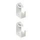 thumbnail image 1 of Injueey 1 soporte para cepillo de eléctrico montado en la pared drenaje de baño taza de enjuague estante de almacenamiento estante Gris 2piezas, 1 of 6