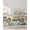 Green, variant on 4 Piece Cal. King Sheet Set Eucalyptus Trucks Sheets Set for Cal. King Size Bed, Breathable Soft Microfiber Bed Sheets Spring Farmhouse Floral Leaves Burlap Fitted Sheet Deep Pocket, Pillowcases