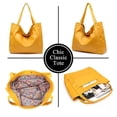 thumbnail image 3 of 2022 New Large Capacity Tote Bag Womens Large Bag With Pockets Soft Leather Hand-held One Shoulder Retro Oil Wax Leather, 3 of 5