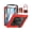 Red, variant on Case for iPad Air 11 inch 7th 6th Generation M3 M2 2025 2024, Heavy Duty Shockproof Protective Cover with Screen Protector, Stand and Hand/Shoulder Strap