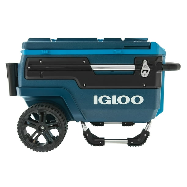 Igloo 70Quart Trailmate Journey Cooler Ice Chest Blue