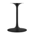 thumbnail image 4 of Modway Lippa 36" Round Modern Wood Dining Table in Brown and Black, 4 of 8